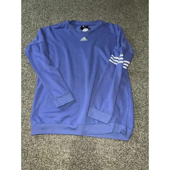 Adidas Crew Neck Pullover Sweatshirt S - Picture 1 of 3